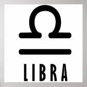 Schuine zodiale tekening poster (Voorkant)