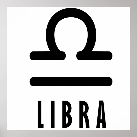 Schuine zodiale tekening poster (Voorkant)