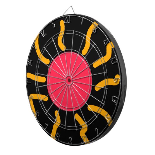 Schuine zon dartbord (Voorkant Rechts)