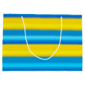 Schuiven van Bright Diamanten coördinerende stripe Groot Cadeauzakje (Achterkant)