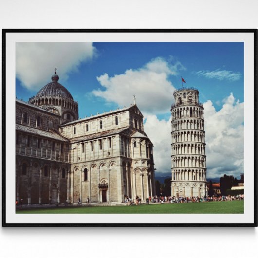 Schuivende Toren van Pisa Fotografie Poster