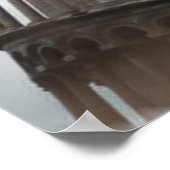 Schuivende Toren van Pisa Italië Reisposter Poster (Hoek)