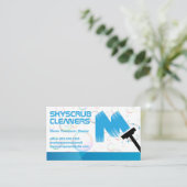 schuiver | Zeepbellen Visitekaartje (Staand voorkant)