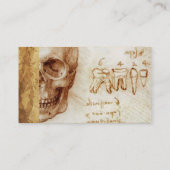 SCHUL EN TEETH, DENTALE KLINISCHE, DENTISTISCHE PA VISITEKAARTJE (Achterkant)