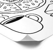 Schuld Doughnut Ring Payoff Tracker Game Poster (Hoek)