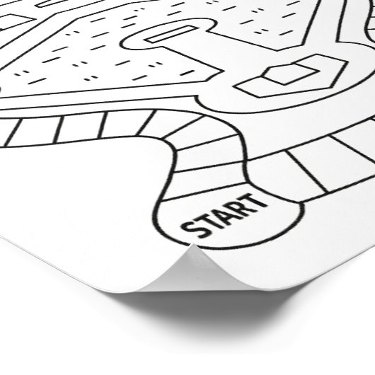 Schuld Home Run Payoff Tracker Game Honkbal Thema Poster (Hoek)