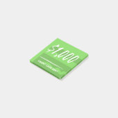 Schuld op Kaart ($ 1.000) Post-it® Notes (Schuin)