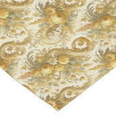 Schuld van goud - Barokke Bloemen Korte Tafelloper (Hoek)