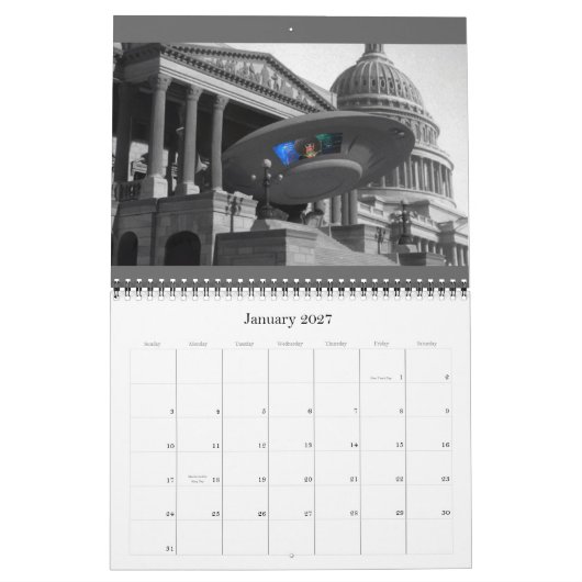 Schuldbroer van Planet O Agenda Kalender (Jan 2027)