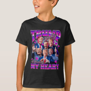 Schuldig Aan Het Stelen Van Mijn Hart Roze Trump T T-shirt