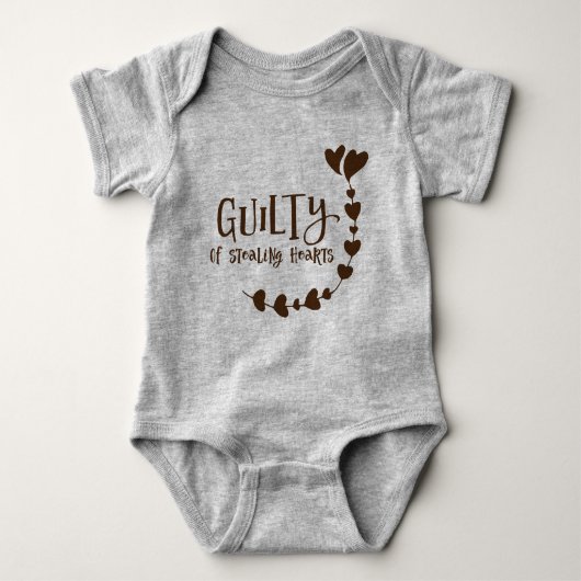 Schuldig aan Stealing Hearts Sweet Boy Romper (Voorkant)