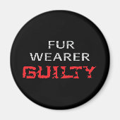 schuldig aan toverdrager magneet (Voorkant)