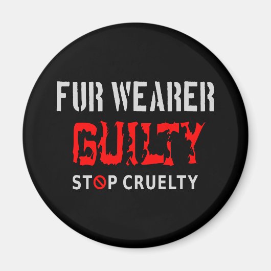 schuldig aan toverdrager magneet (Voorkant)