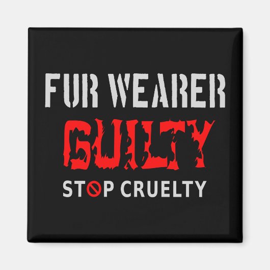 schuldig aan toverdrager magneet (Voorkant)