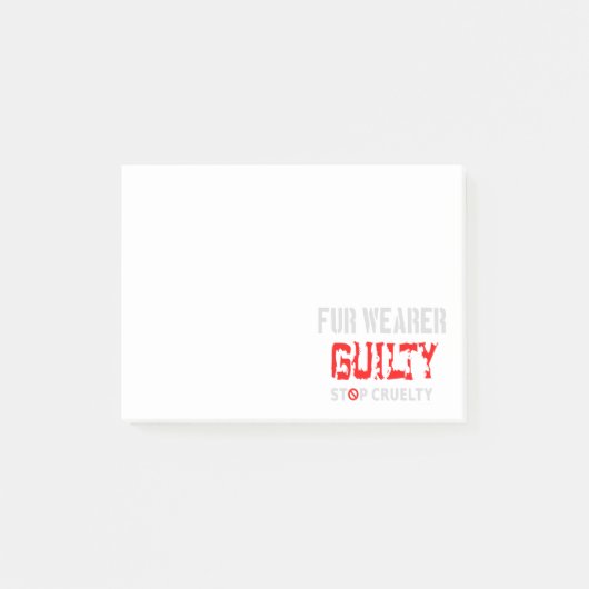 schuldig aan toverdrager post-it® notes (Voorkant)