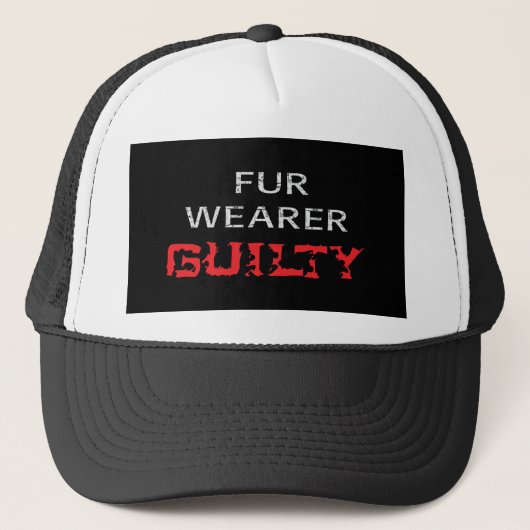 schuldig aan toverdrager trucker pet (Voorkant)