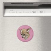 Schuldige Chihuahua Puppy Magneet (Insitu (Vaatwasser))