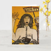 SCHULDIGE DE PROEVEN VAN DE HEKS RASTA KAART (Gele Bloem)