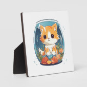 Schuldige Kat Fotoplaat (Voorkant)