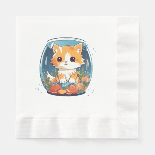 Schuldige Kitty Servet (Voorkant)