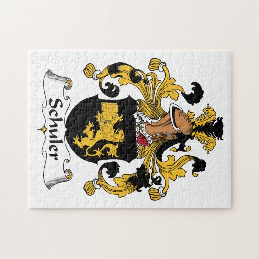 Schuler Family Crest Legpuzzel (Horizontaal)