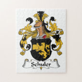 Schuler Family Crest Legpuzzel (Verticaal)