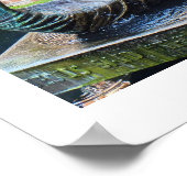 Schulptuur in water poster (Hoek)