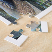 Schulptuur van water voor leven legpuzzel (Zijkant)