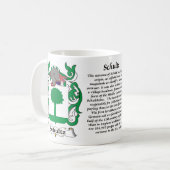 Schultz Family Coat of Arms Mok (Voorkant links)