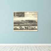 Schulz residentie, Nebraska Canvas Afdruk (Insitu (Houten vloer))