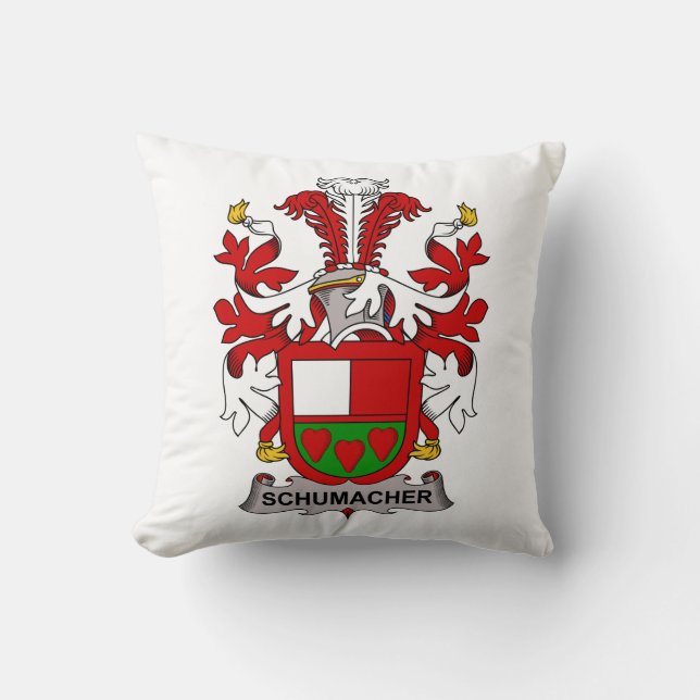 Schumacher Family Crest Kussen (Voorkant)