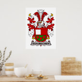 Schumacher Family Crest Poster (Keuken)