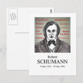 Schumann Briefkaart (Voorkant / Achterkant)