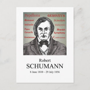 Schumann Briefkaart