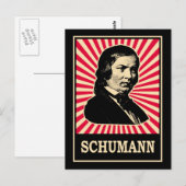 Schumann Briefkaart (Voorkant / Achterkant)
