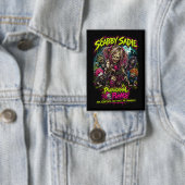 Schurftige Sadie – Paranormale Punks Button (Insitu)