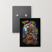 Schurftige Stanley – Paranormale Punks Button (Voorkant / Achterkant)
