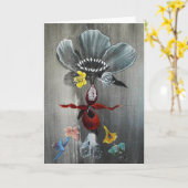 Schurk Kaart (Gele Bloem)