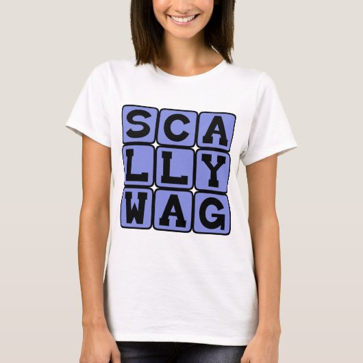 Schurk, Ondeugende Schelm T-shirt (Voorkant)