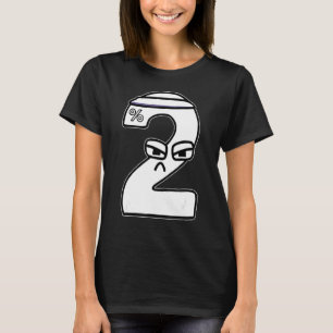 Schurk Sterk Nummer Twee Jongens Overeenkomen met  T-shirt