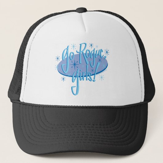 schurkenmeisjes trucker pet (Voorkant)