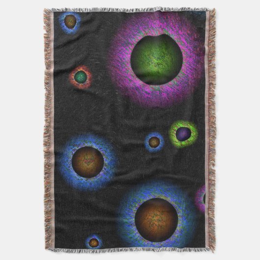 Schurkenplaneten Deken (Voorkant Verticaal)