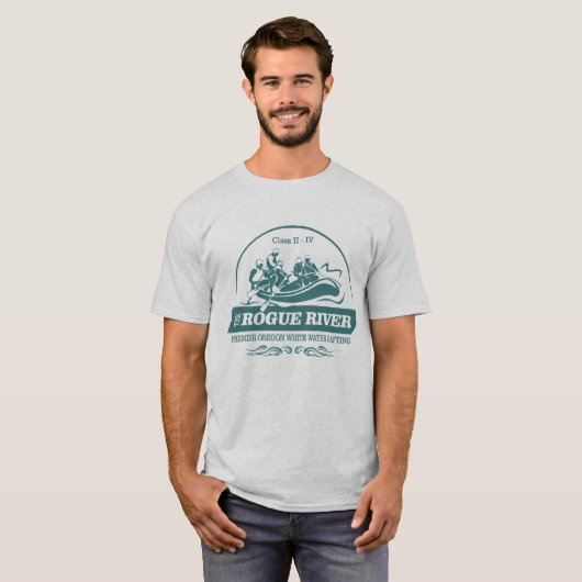 Schurkenrivier (rafting2) t-shirt (Voorkant volledig)