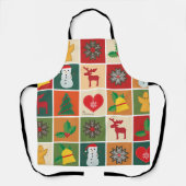 Schürze Weihnachtsmotive Schort (Voorkant)