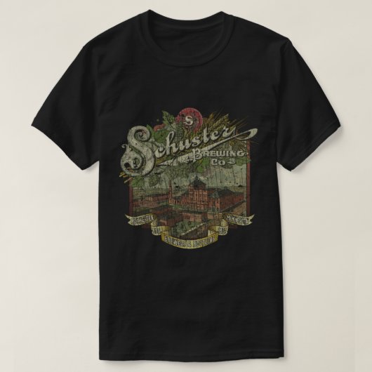 Schuster Brewing Co. 1871 T-shirt (Design voorkant)