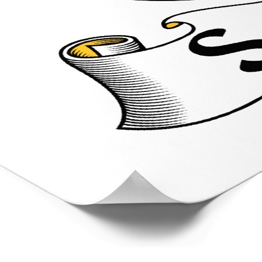 Schuster Family Crest Poster (Hoek)