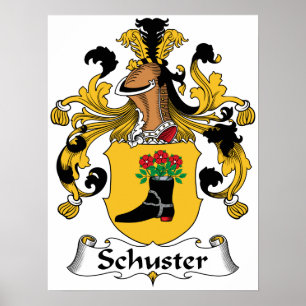 Schuster Family Crest Poster