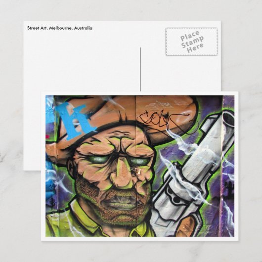 schutter briefkaart (Voorkant / Achterkant)