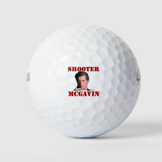 Schutter McGavin Golf Ball Golfballen (Voorkant)