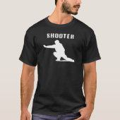 Schutter Pose Flight Deck Catapult Officer Jet Tak T-shirt (Voorkant)